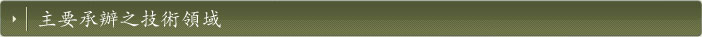 主要承辦之技術領域