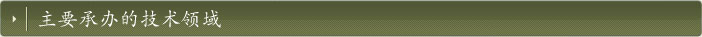 主要承办的技术领域